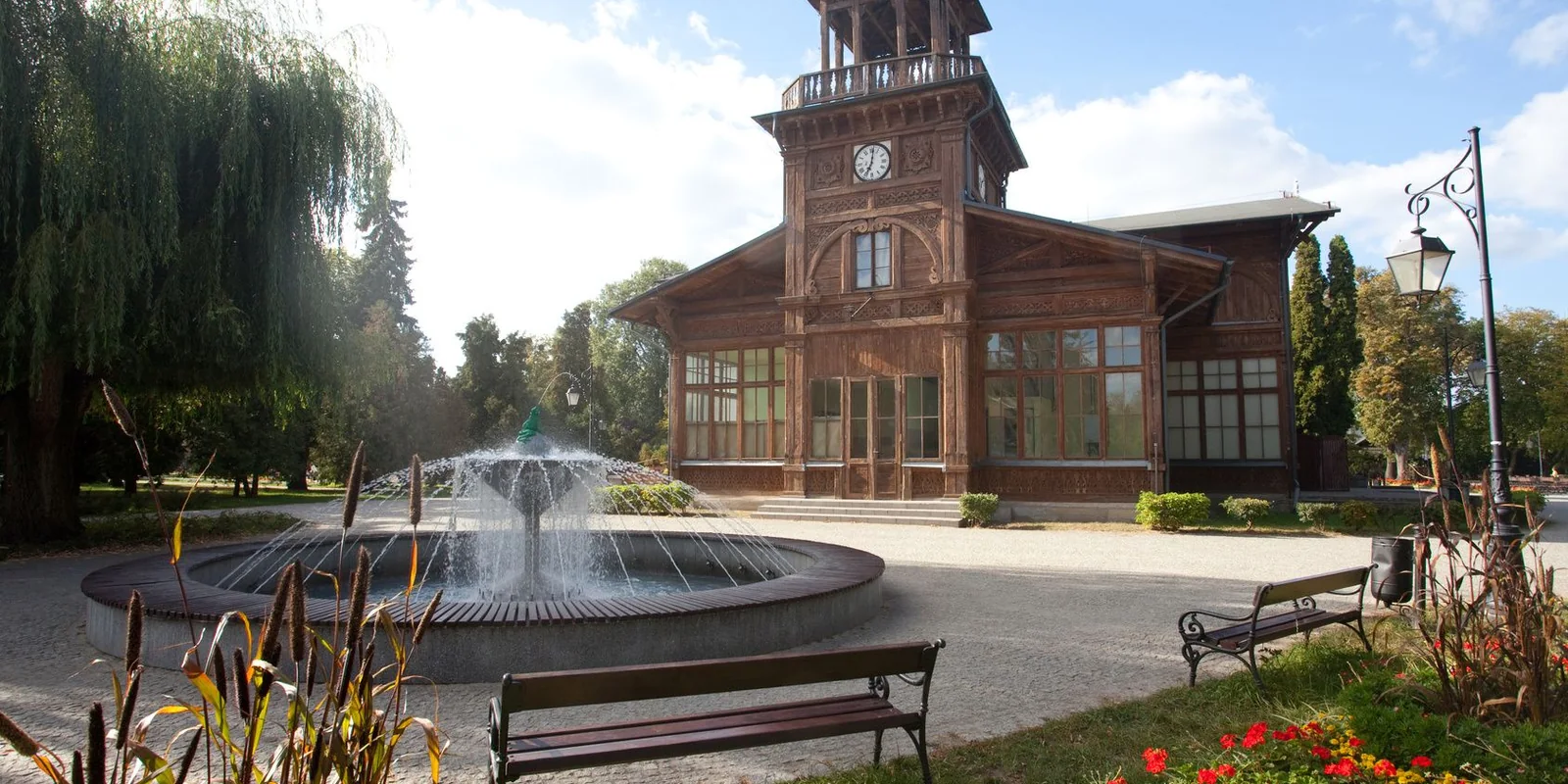 Ciechocinek park zdrojowy