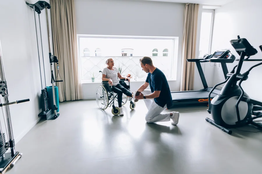 Fizjoterapia seniorki