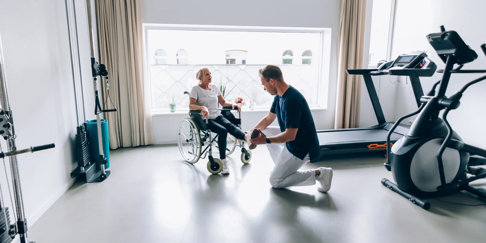 Fizjoterapia seniorki